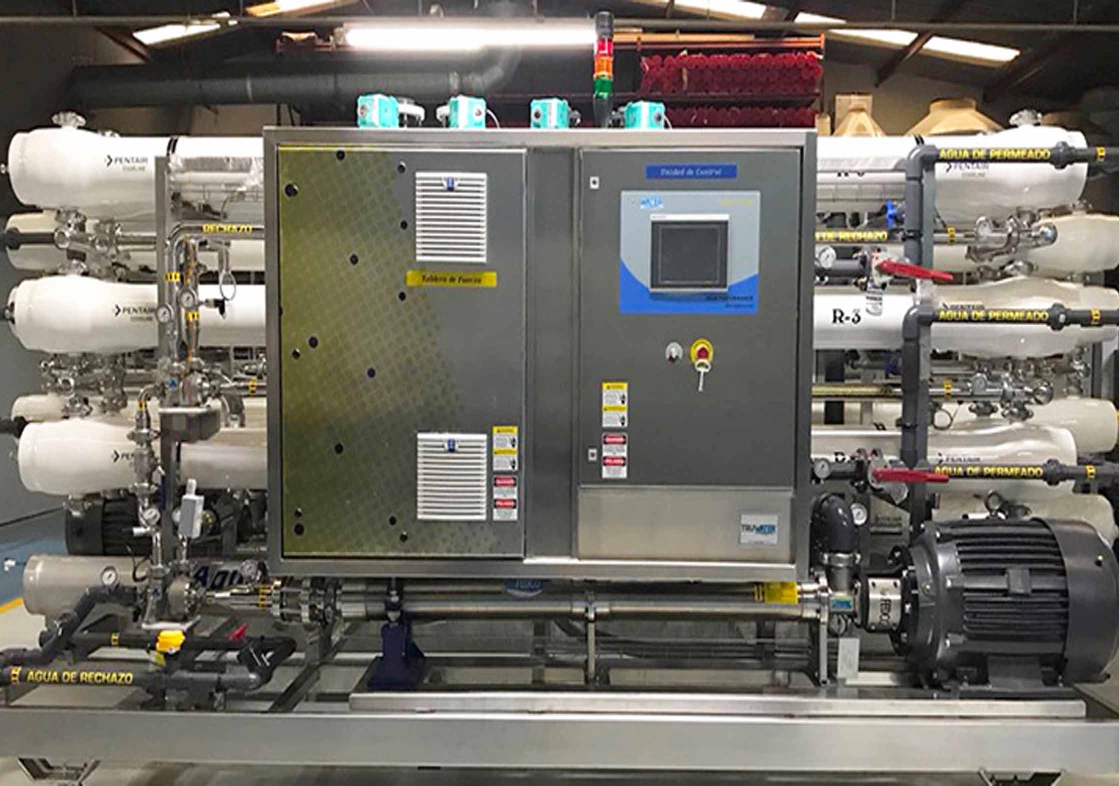 Sistema MSMT equipo para desalación de agua