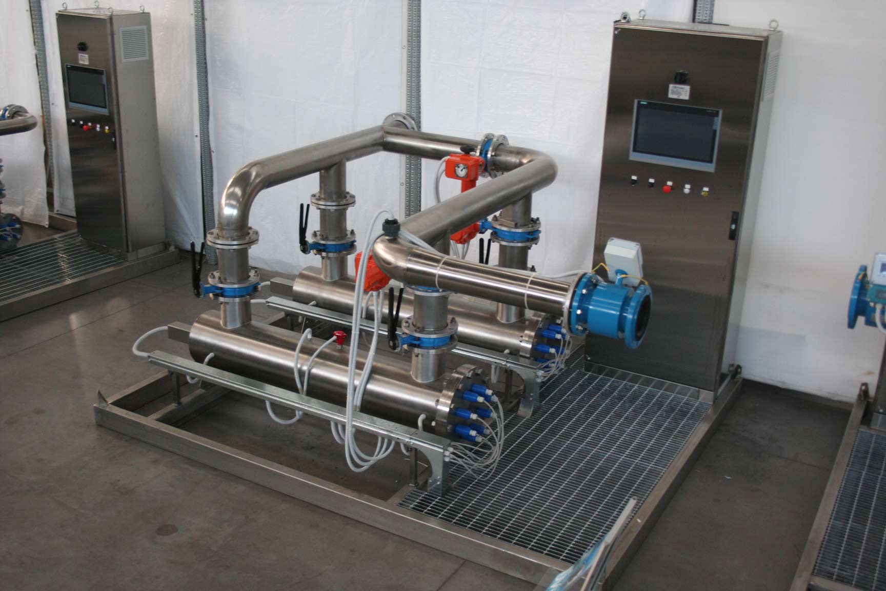 Máquina Takora Biotec para desinfección UV tratamiento de aguas